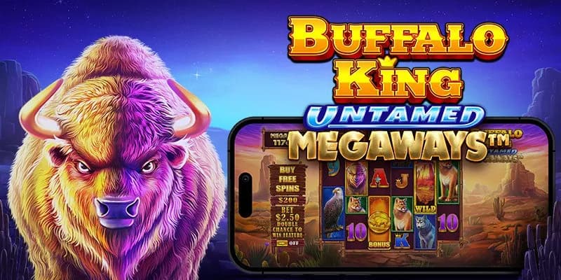 machine a sous Buffalo King Untamed Megaways