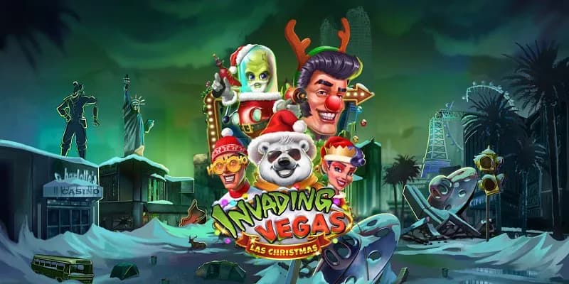 machine a sous Invading Vegas Las Christmas