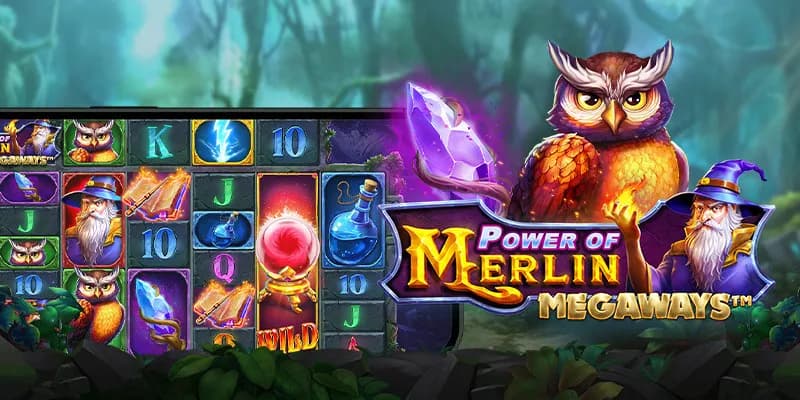 machine a sous Power of Merlin Megaways