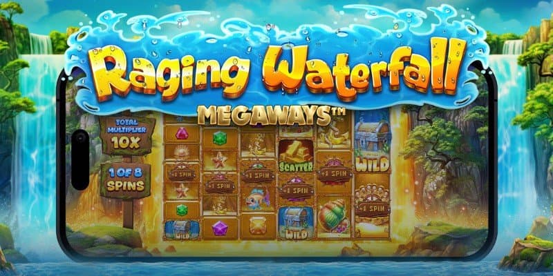 machine a sous Raging Waterfall Megaways