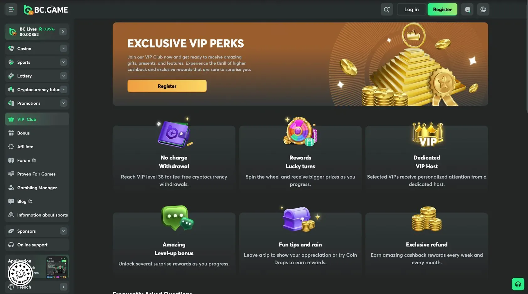 vip club