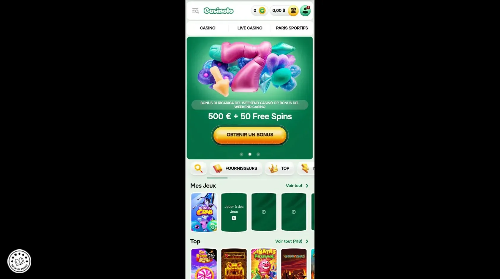 mobile casino