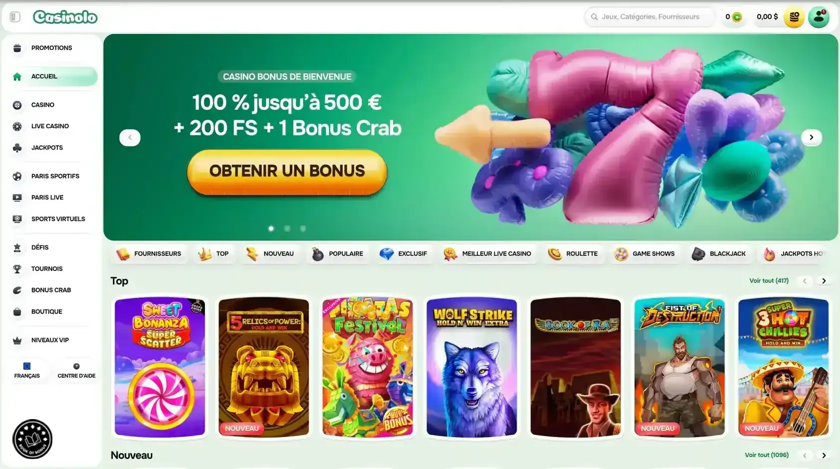 homepage