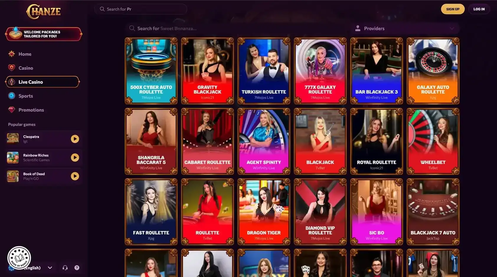 live casino