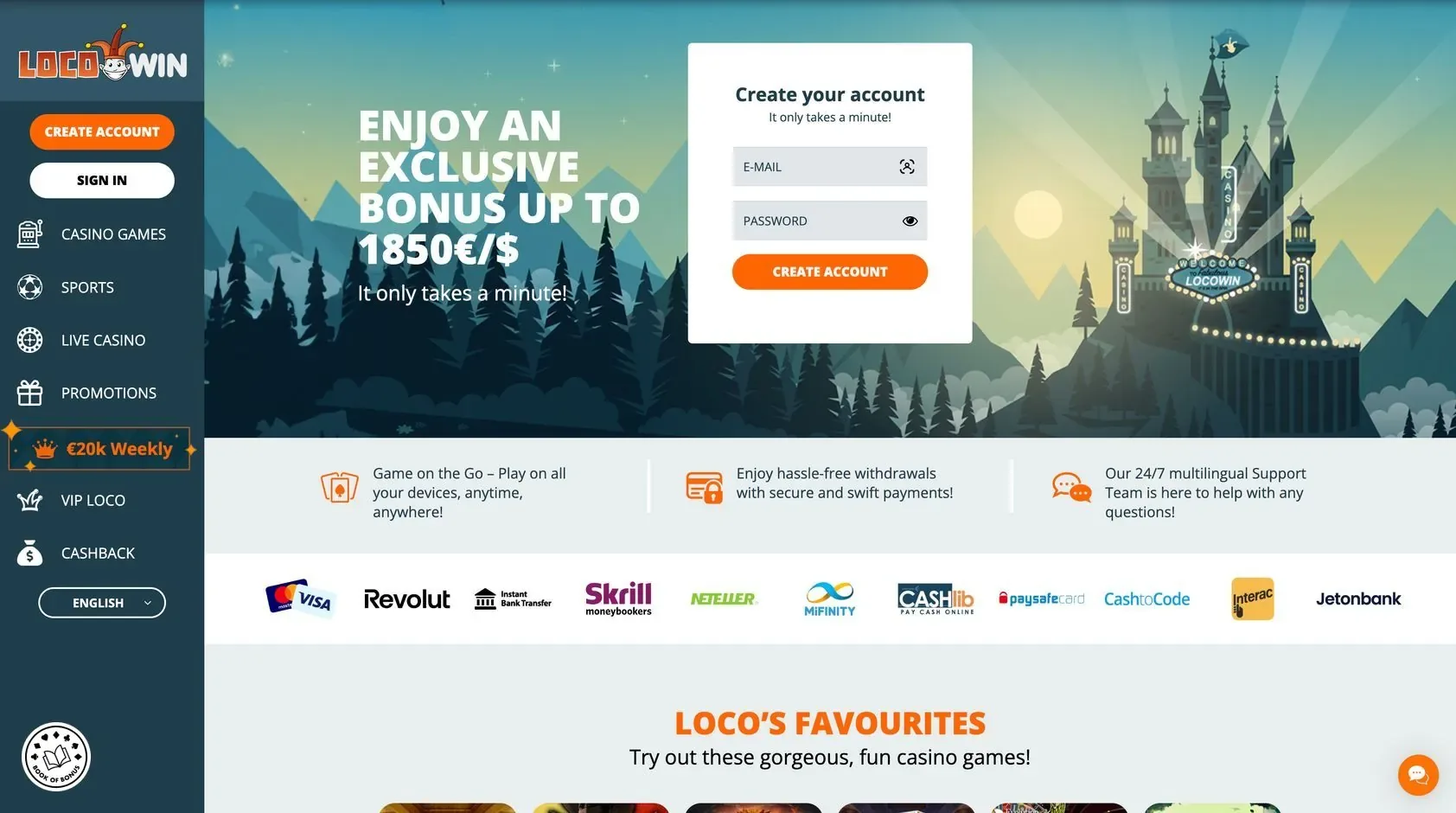 homepage