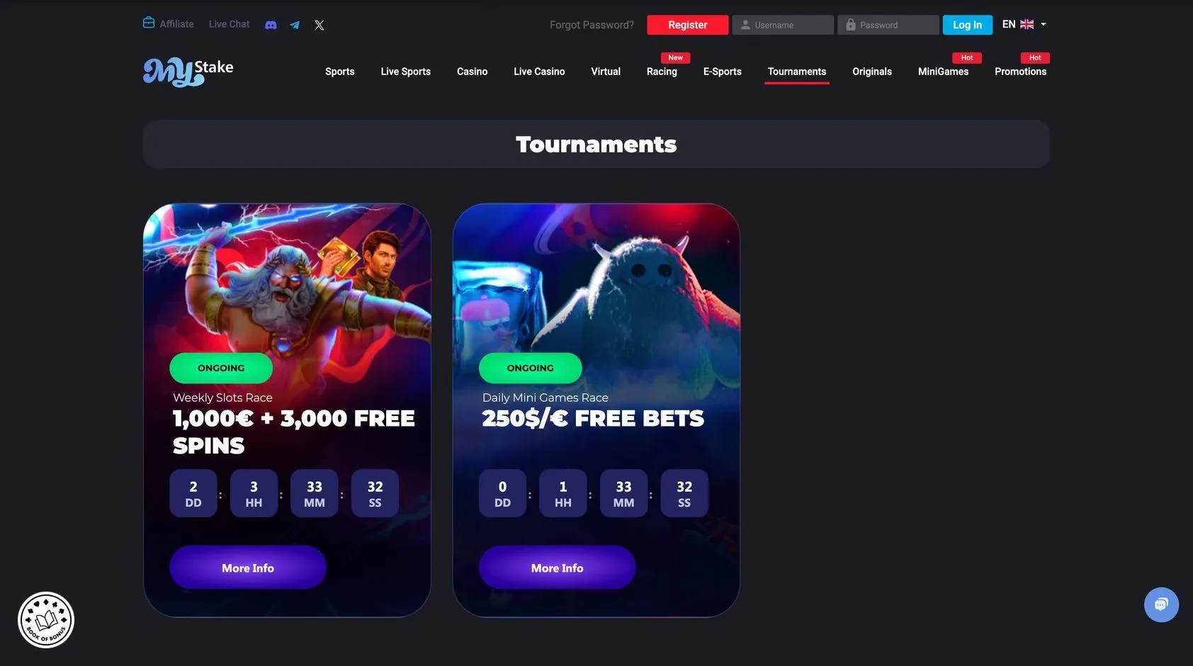 tournaments