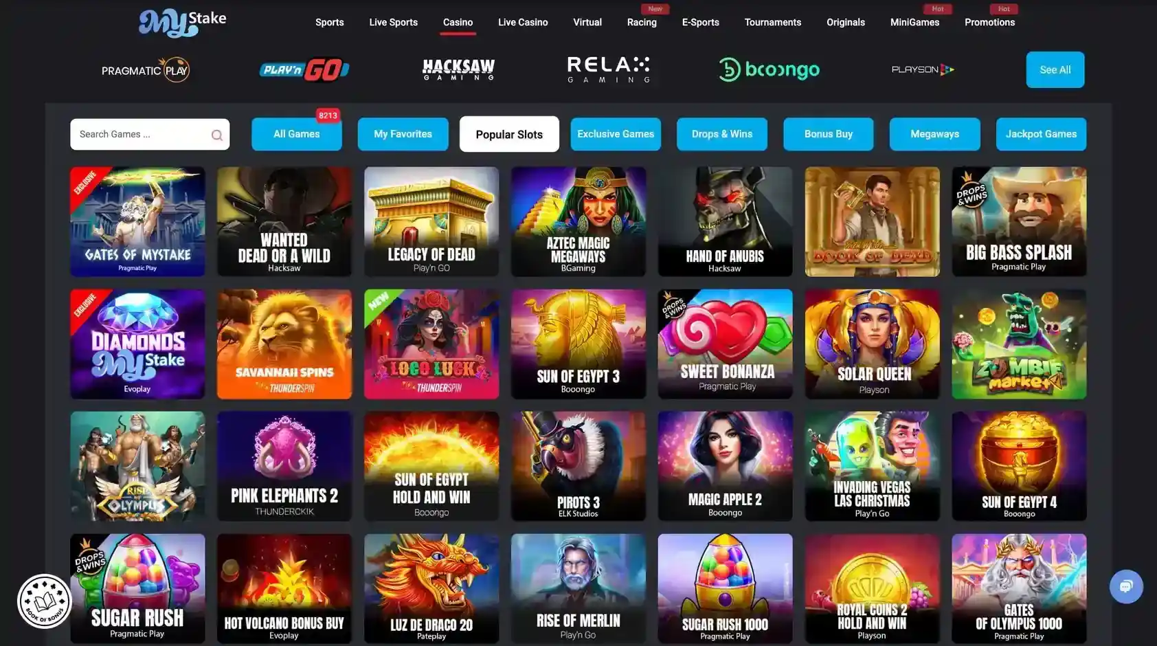 online slots