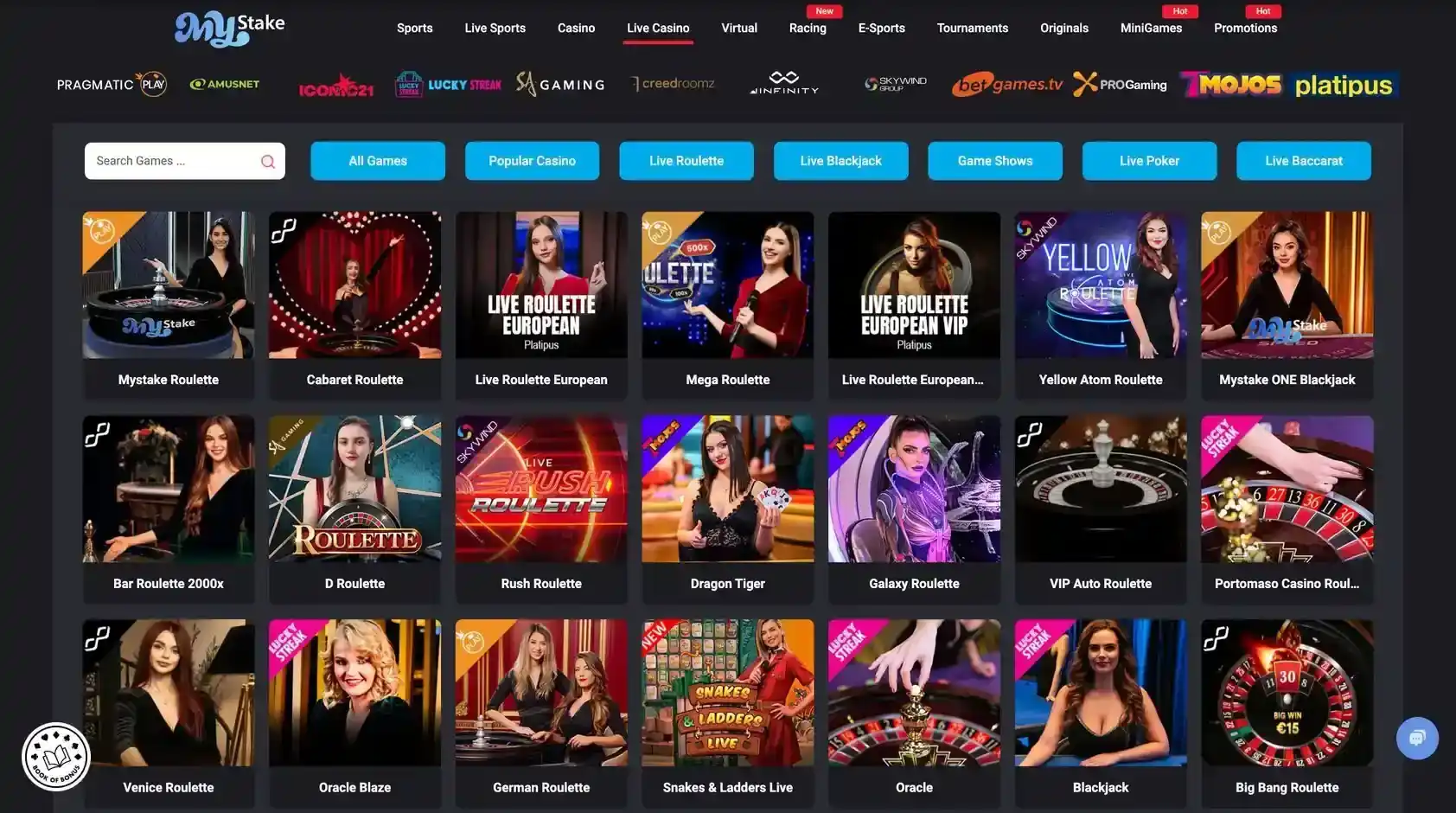 live casino
