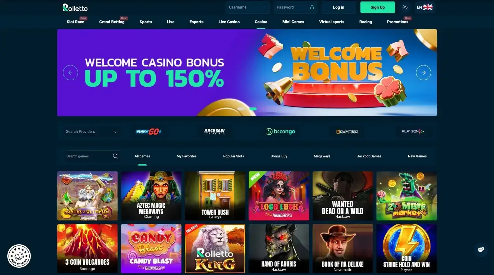 casino games