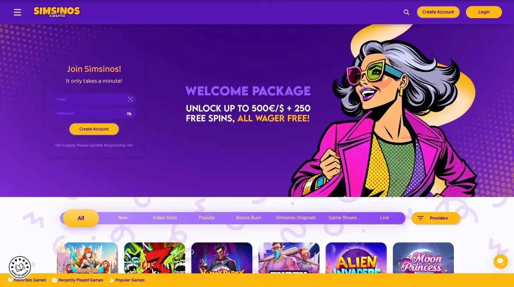 homepage