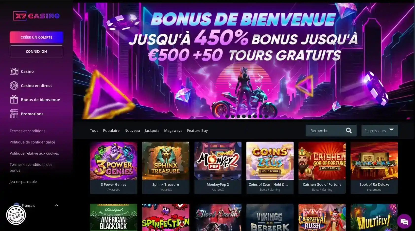casino games