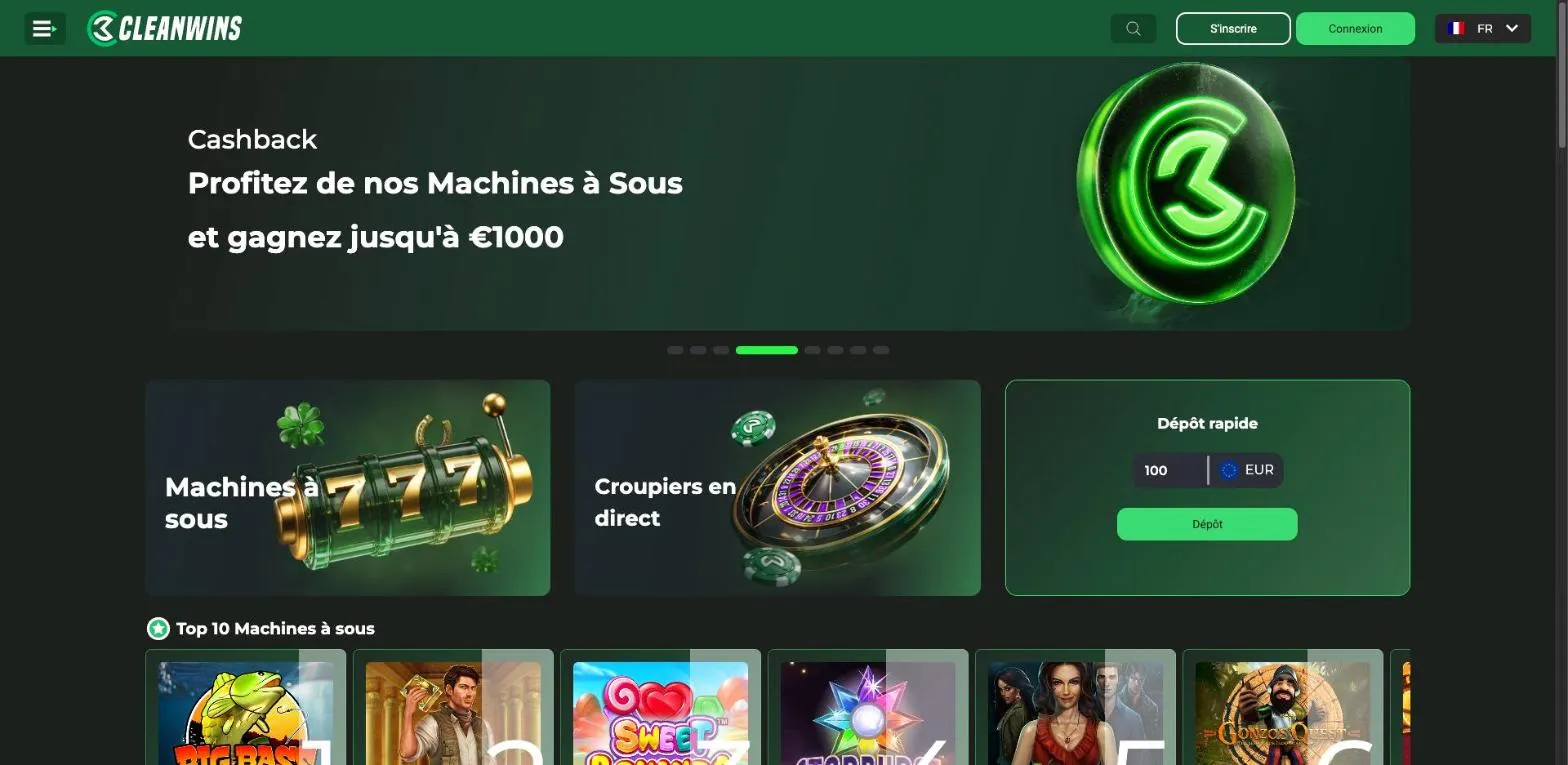 CleanWins Casino Avis 2026