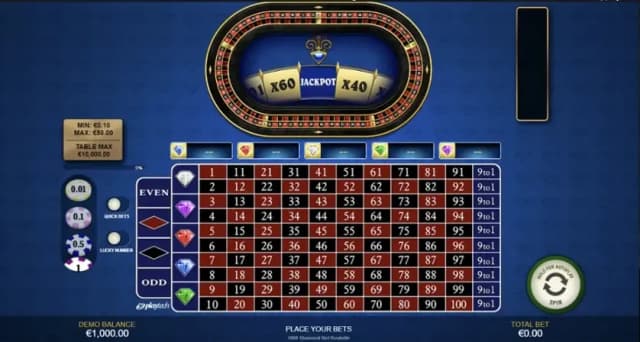 100 Diamond Bet Roulette