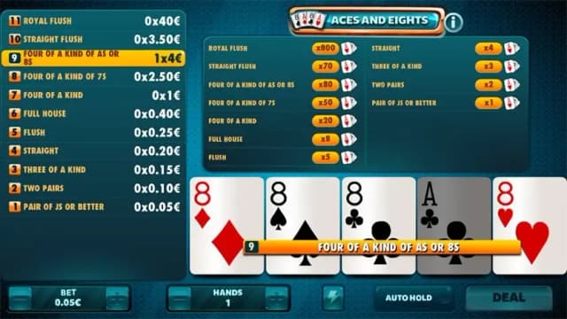 Aces and Eights (Red Rake Gaming)