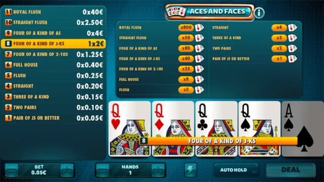 Aces and Faces (Red Rake Gaming)
