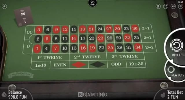 American Roulette (BGaming)
