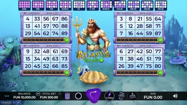 Atlantis Bingo