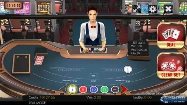 Baccarat 3D Dealer