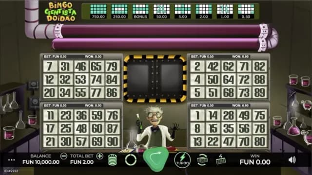 Bingo Cientista Doidão