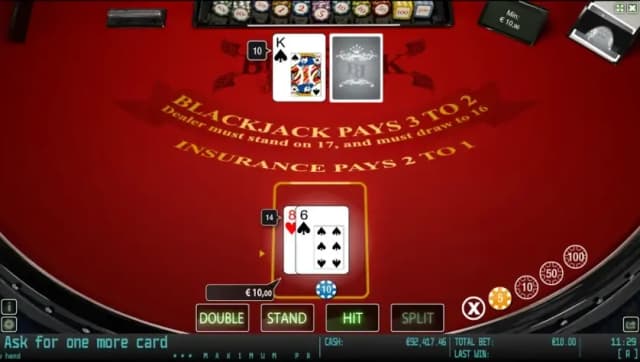 Black Jack Single Privee