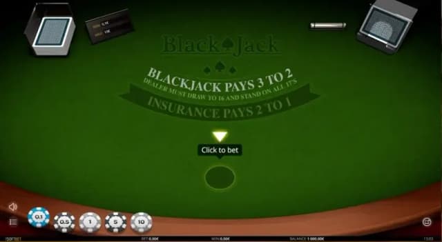 Blackjack (iSoftBet)
