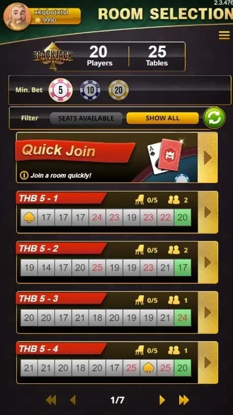 Blackjack (Kingmaker)