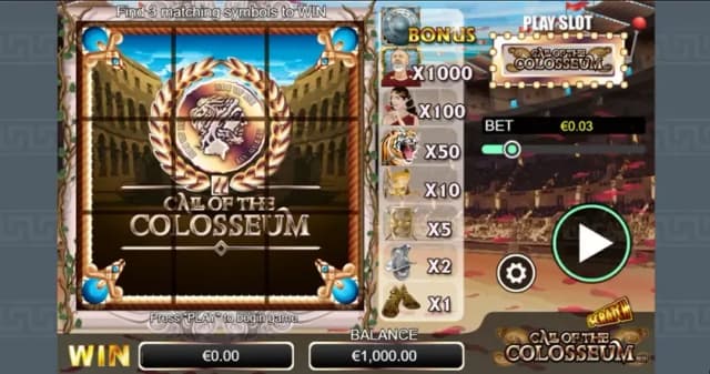 Call of the colosseum / Scratch