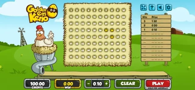 Golden Egg Keno
