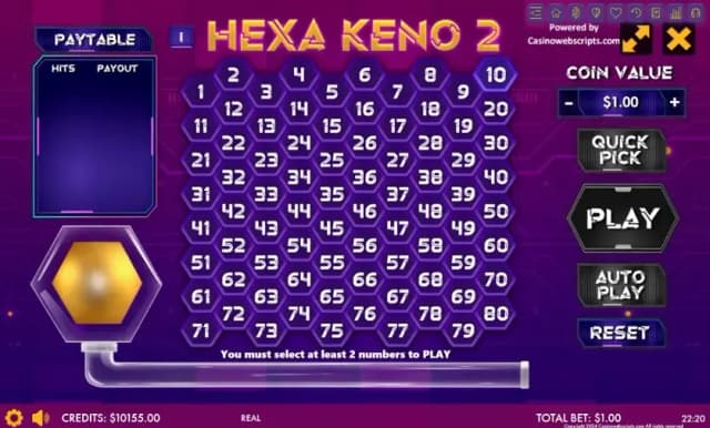 Hexa Keno 2