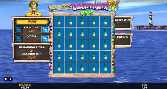 Lucky Larry's Lobstermania Mines