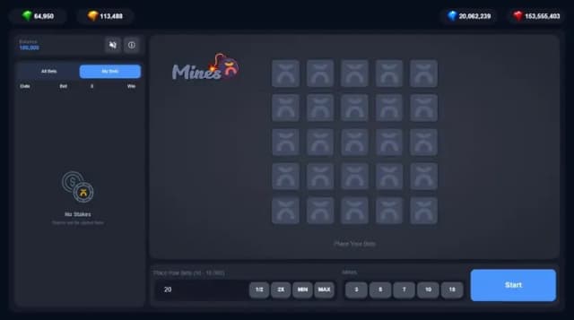 Mines (PopOK Gaming)