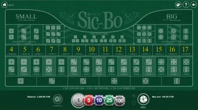 Sic-Bo (BGaming)