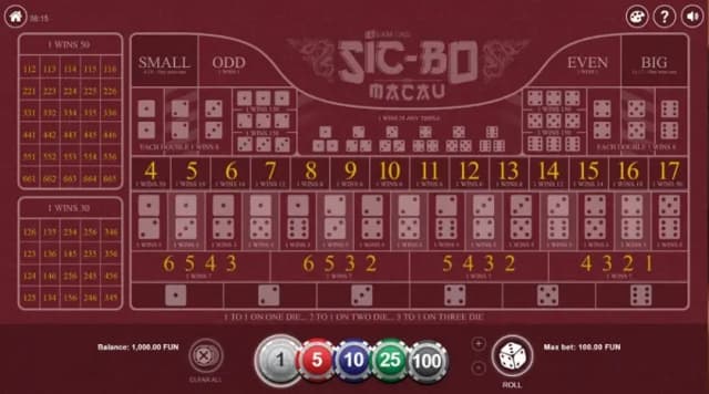 Sic-Bo Macau(BGaming)