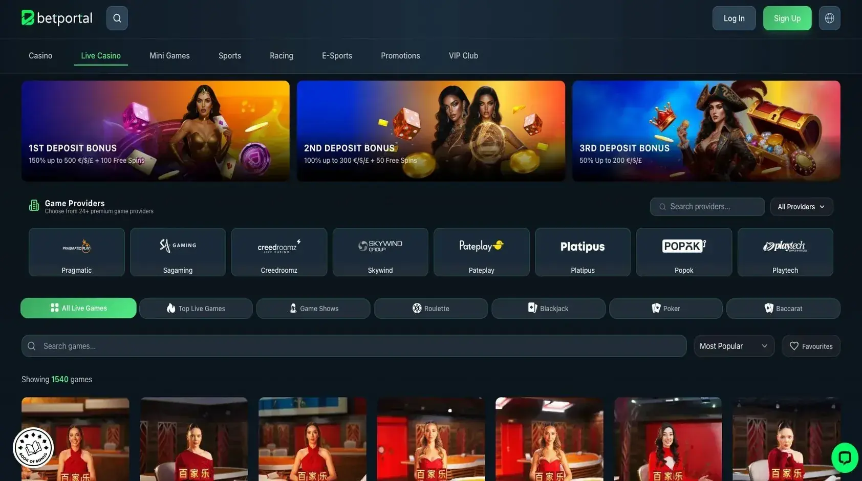 live casino