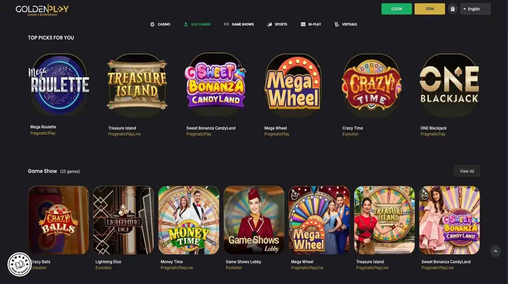 live casino