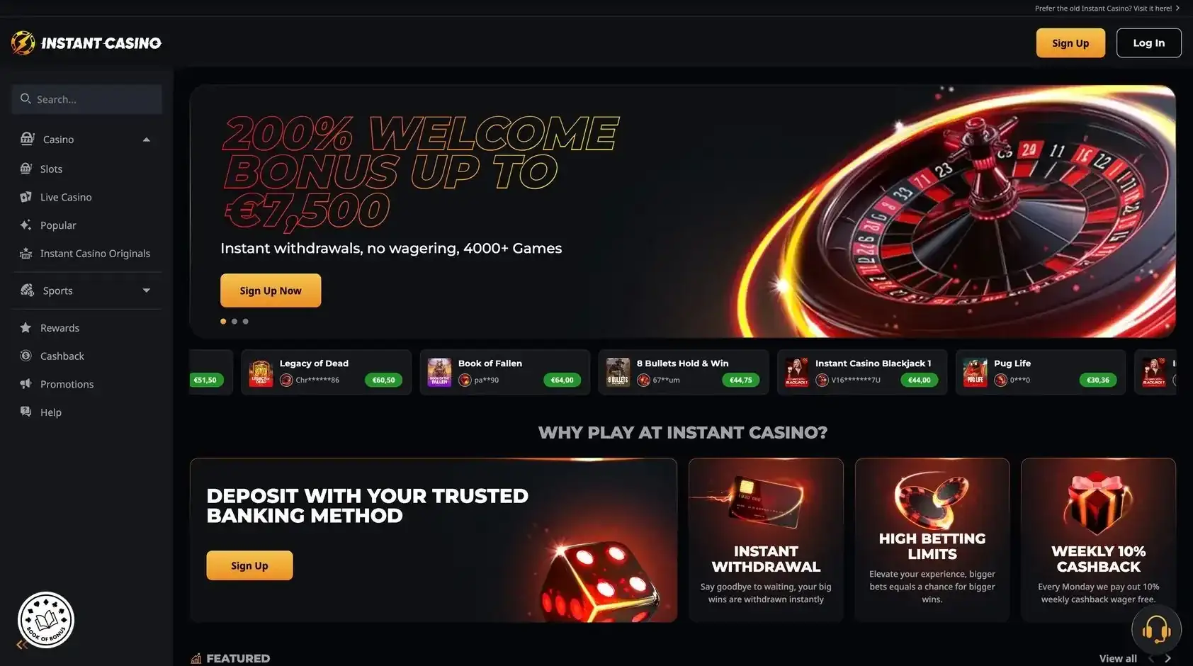 homepage