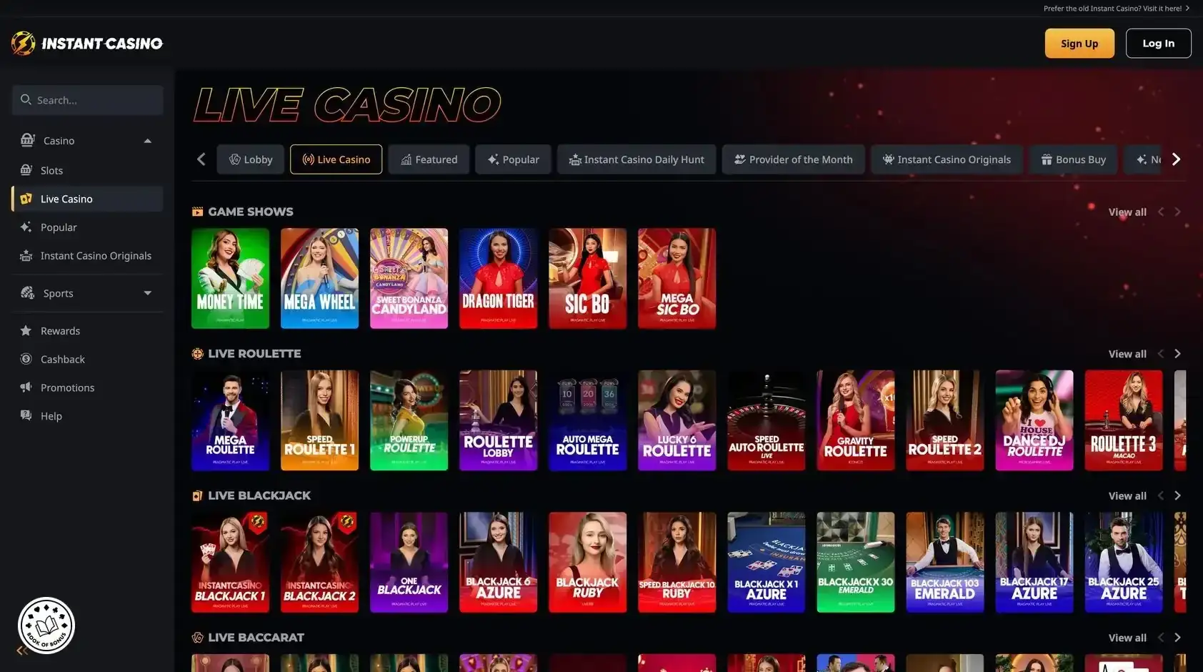 live casino
