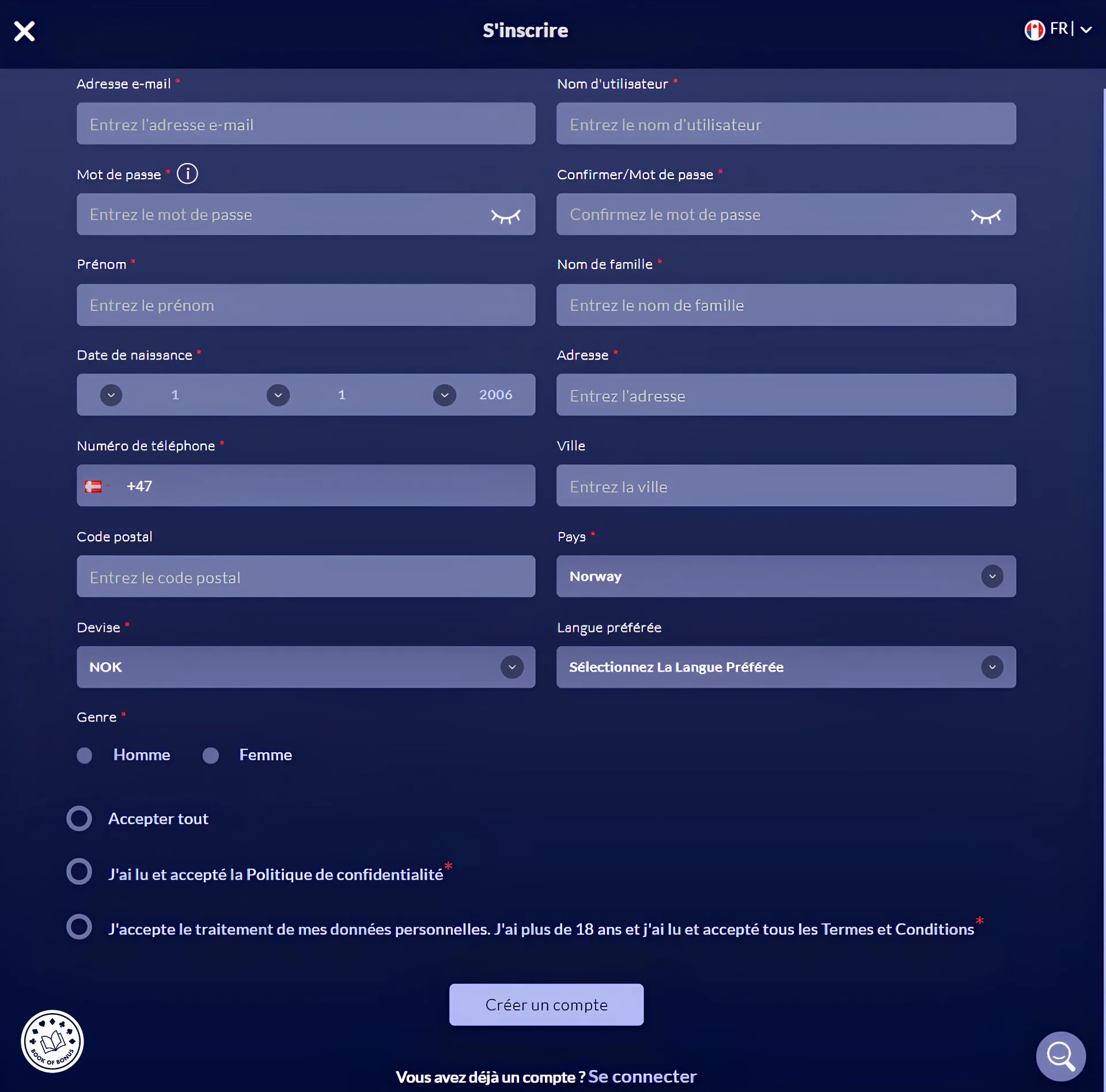 registration
