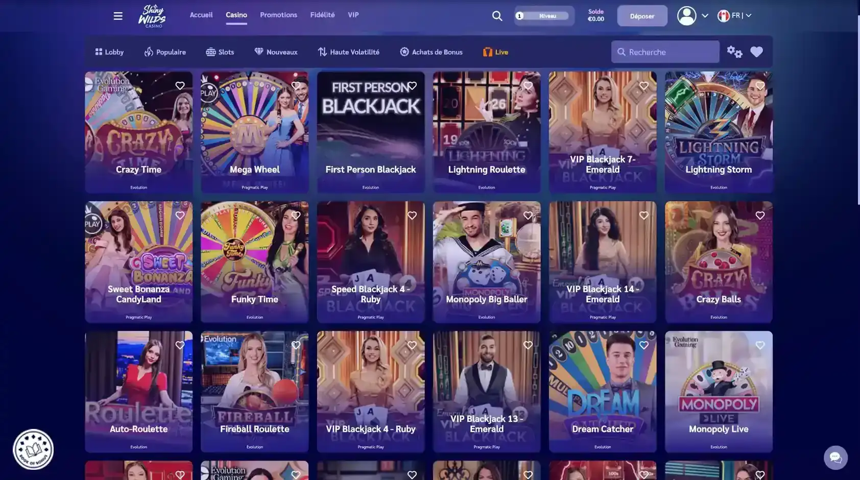 live casino