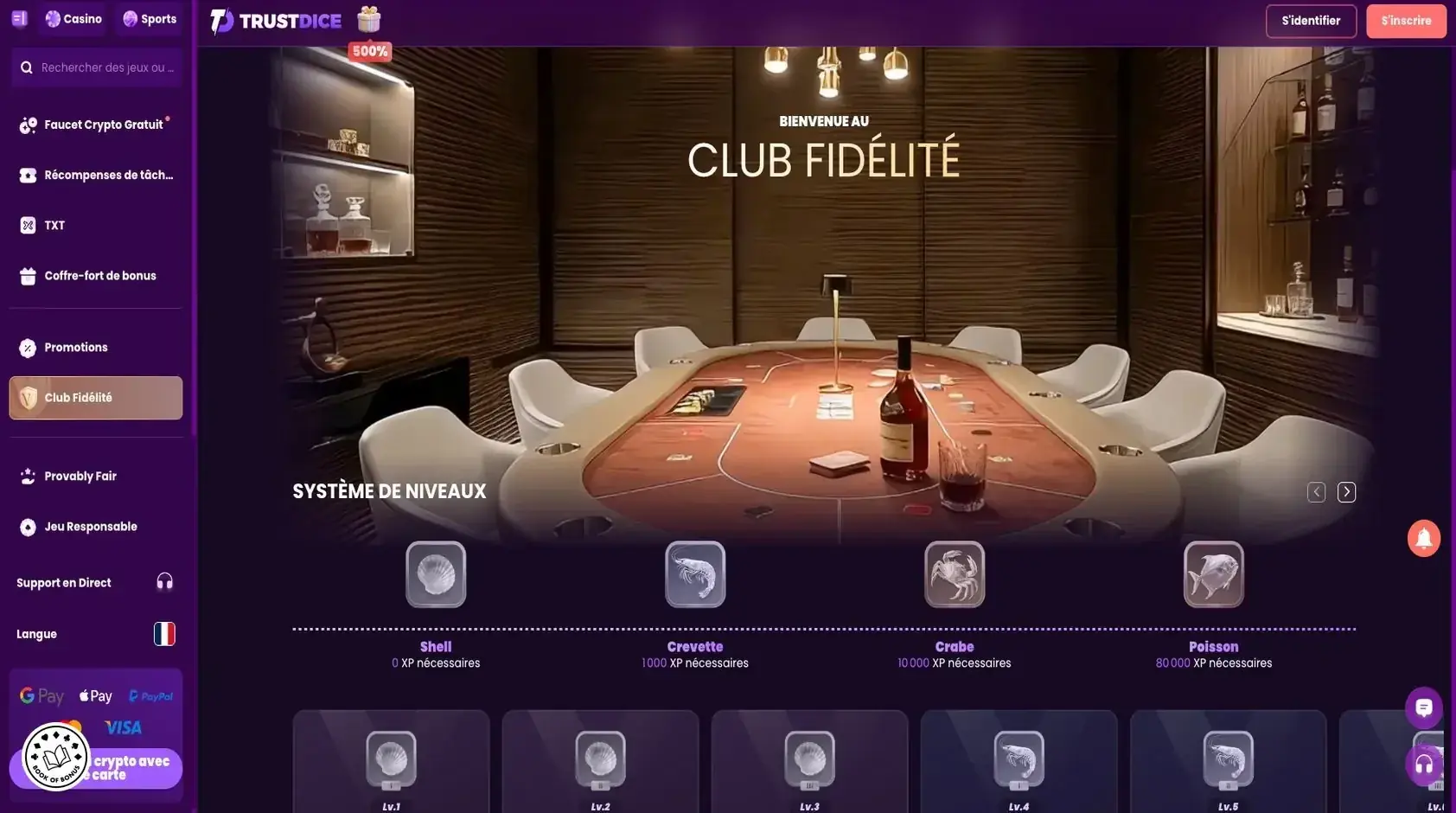 club vip