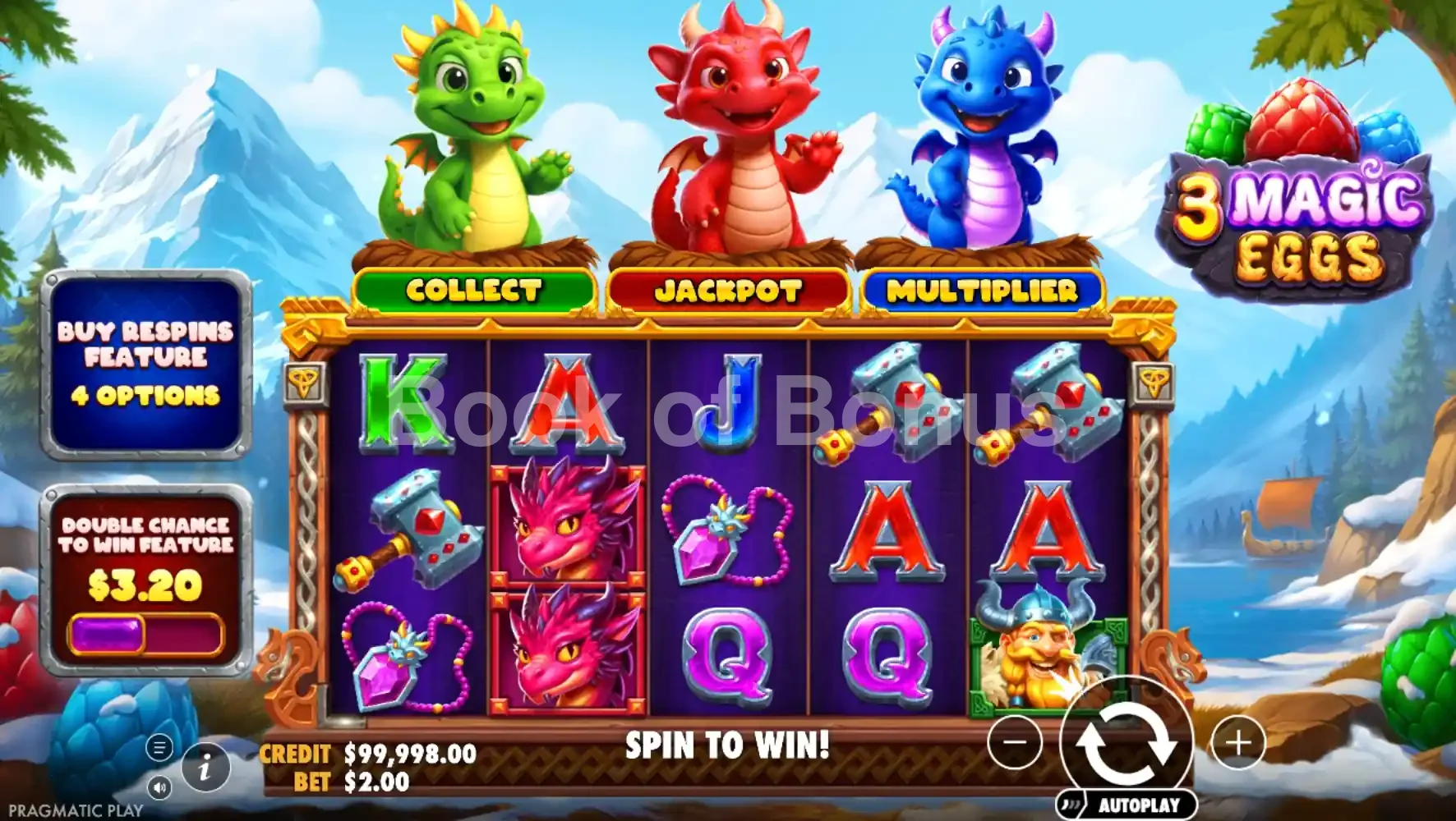 Jeu de base 3 Magic Eggs