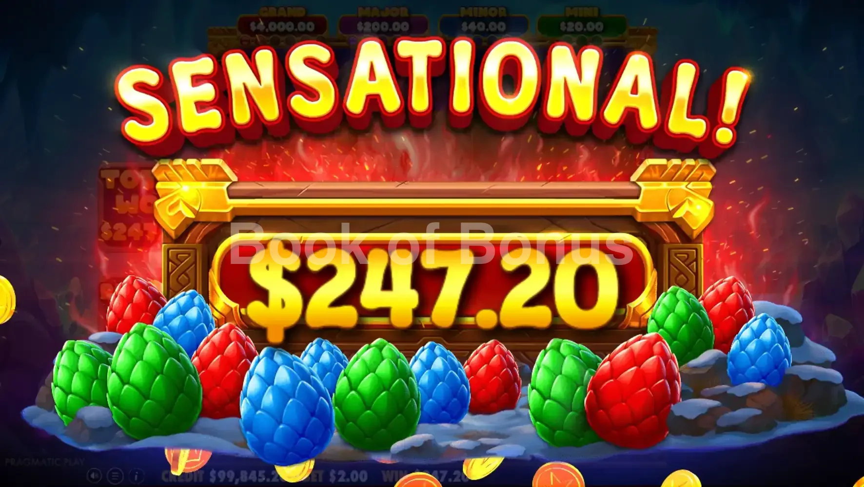 Gros gain 3 Magic Eggs