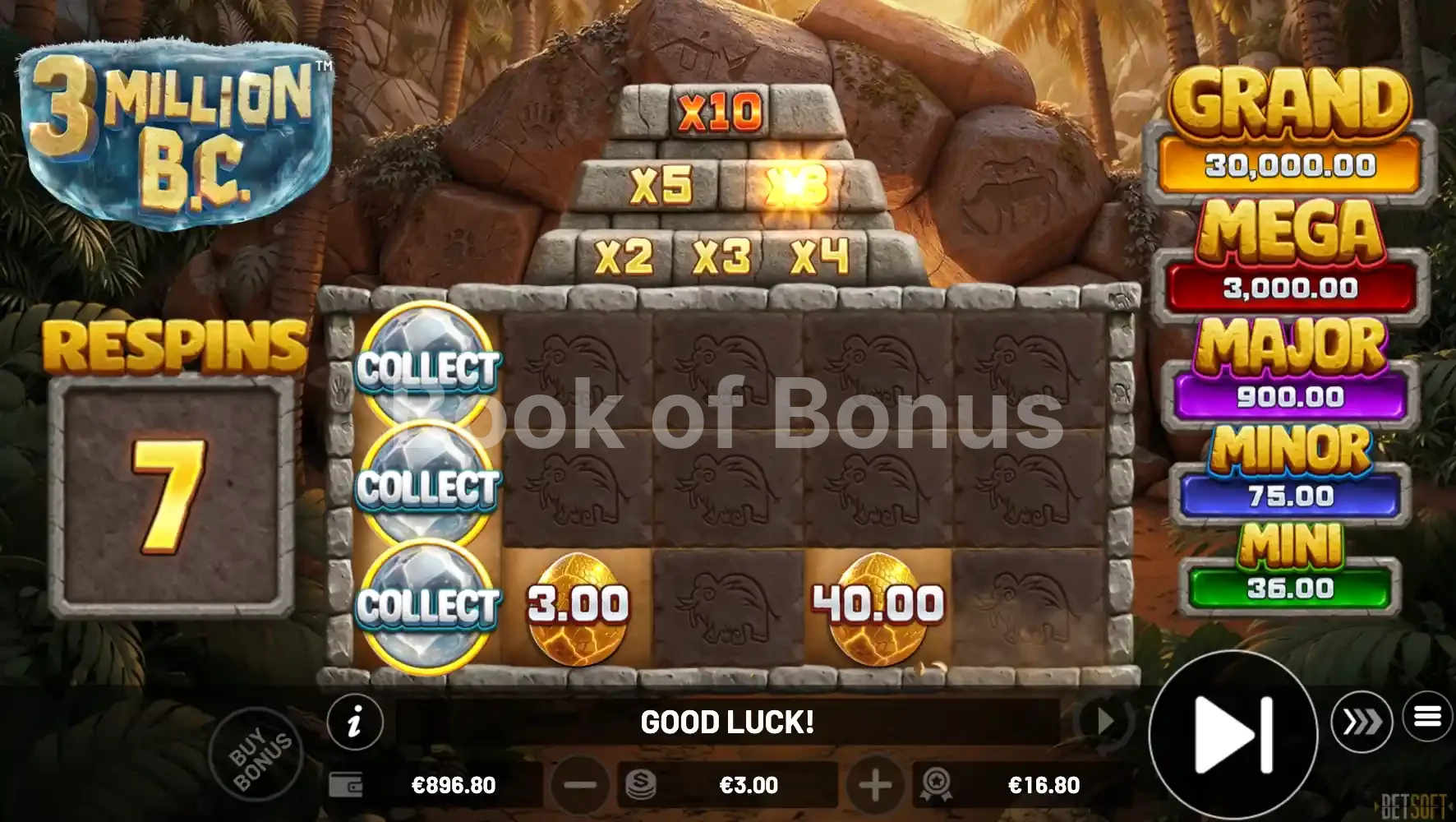 Tours gratuits 3 Million BC