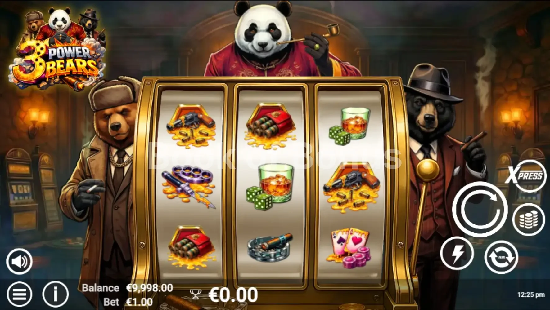 3 Power Bears par Avatar UX - jeu de base et disposition des rouleaux