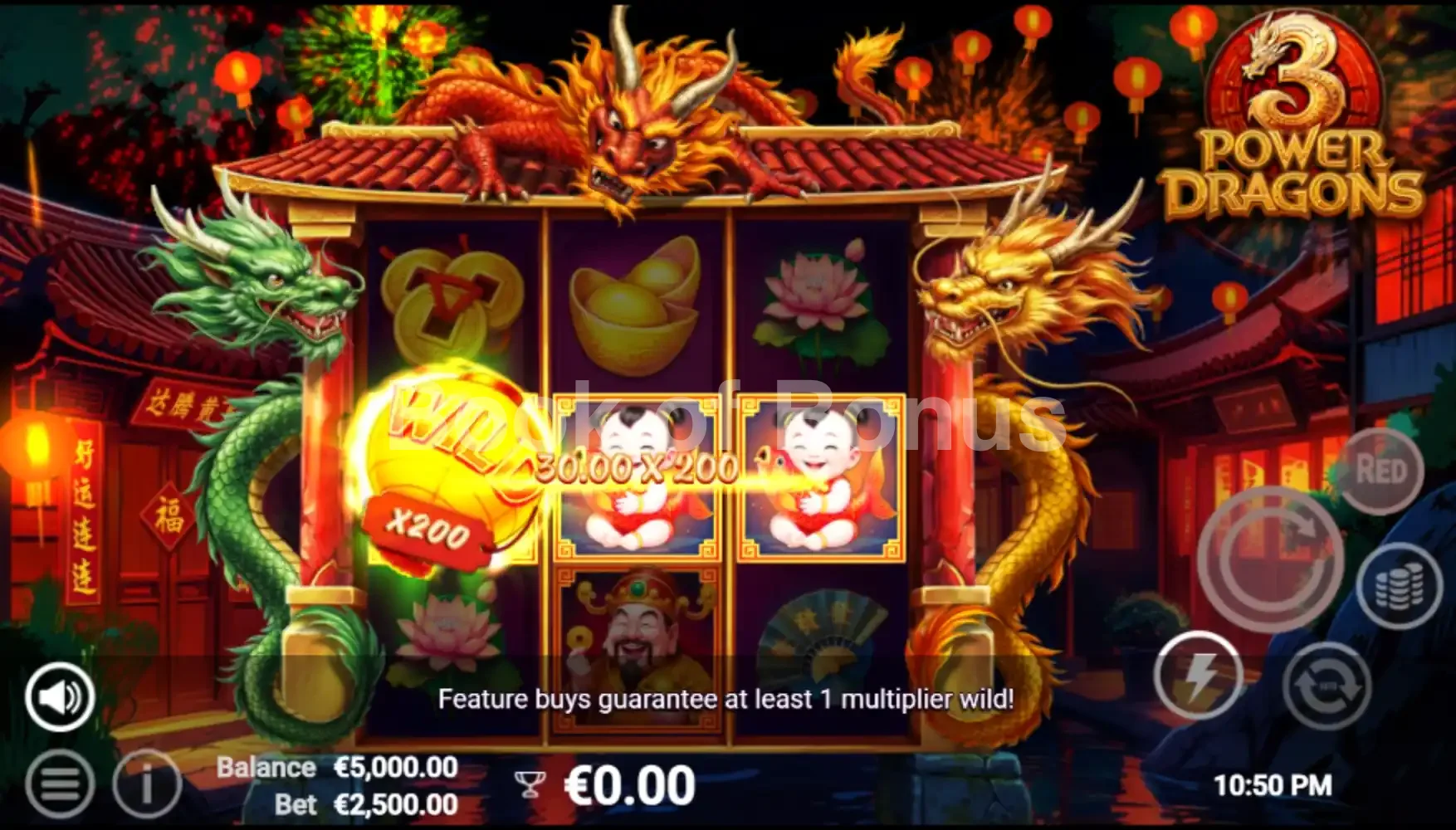 3 Power Dragons par Avatar UX - bonus game