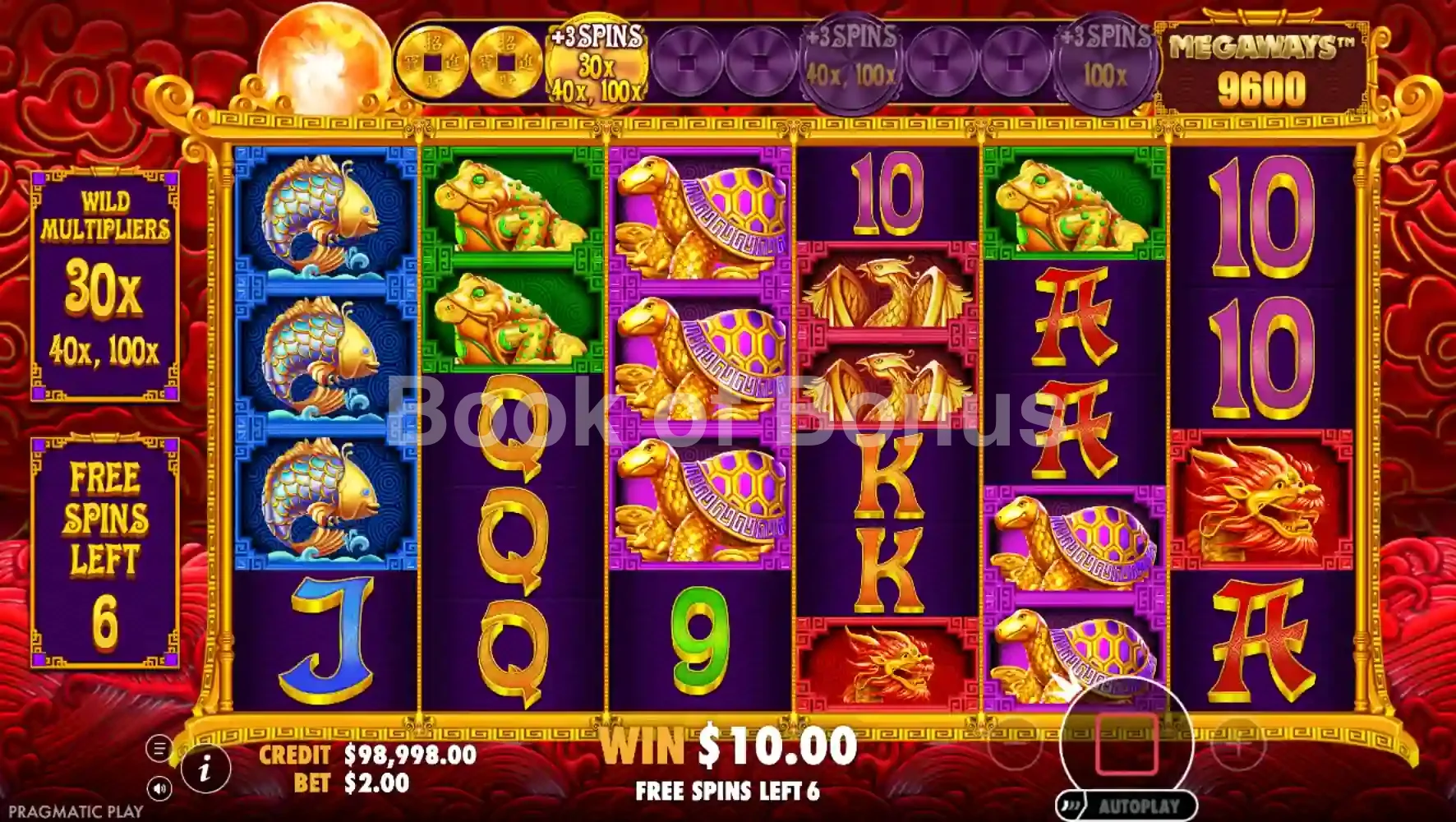 Tours gratuits 5 Lions Megaways 2