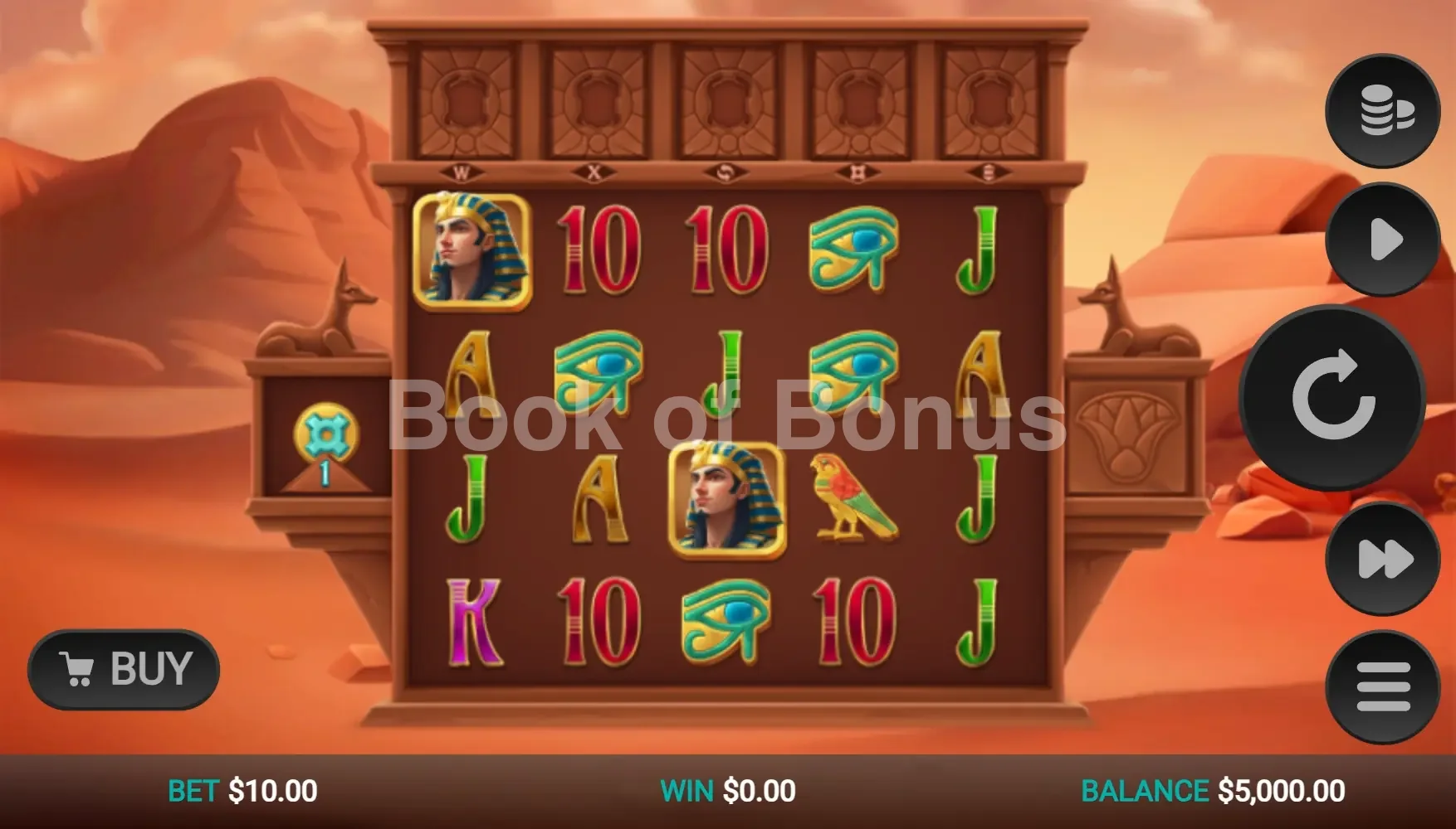 Jeu de base 5 Tombs of Fortune