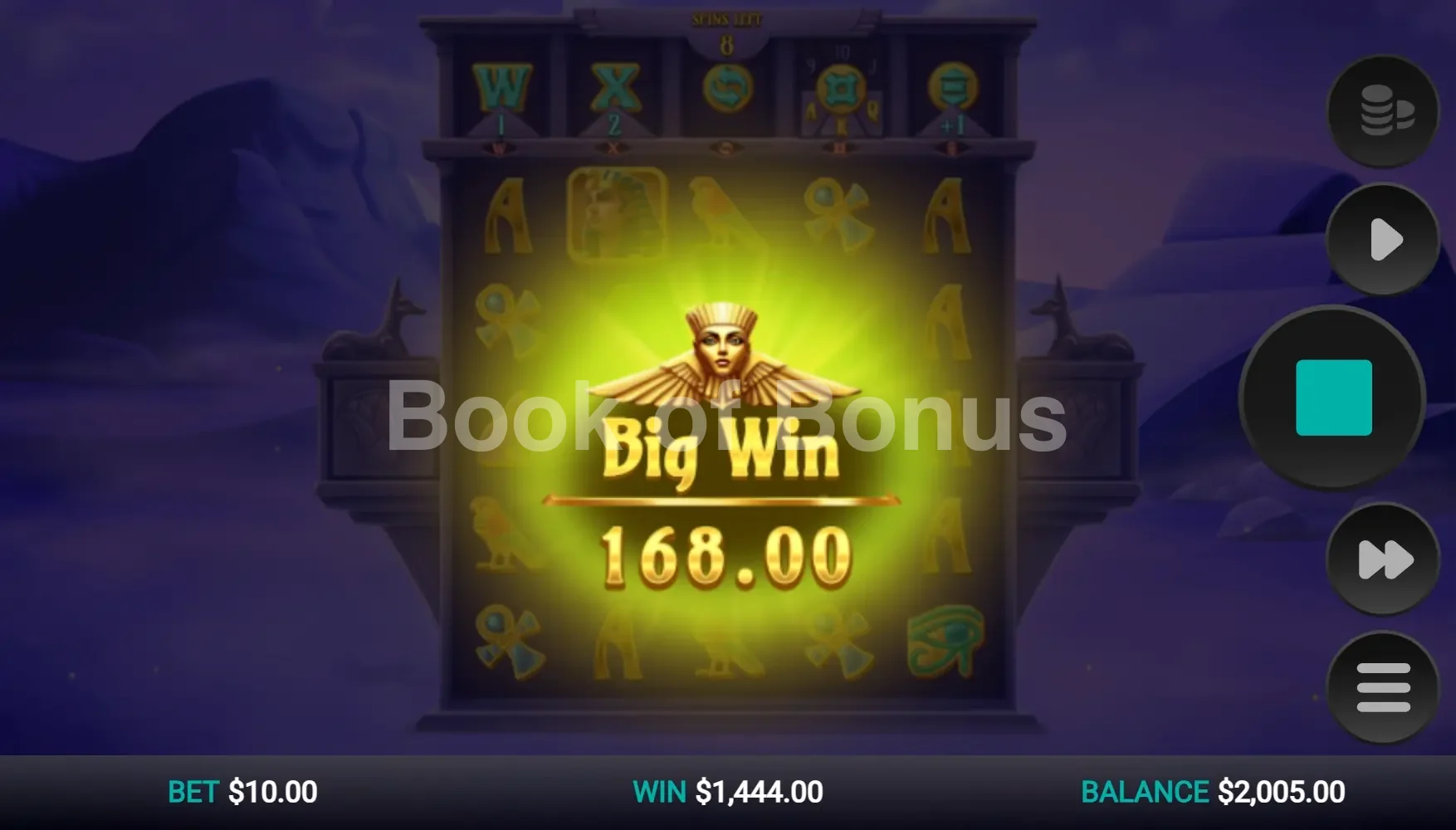 Gros gain 5 Tombs of Fortune