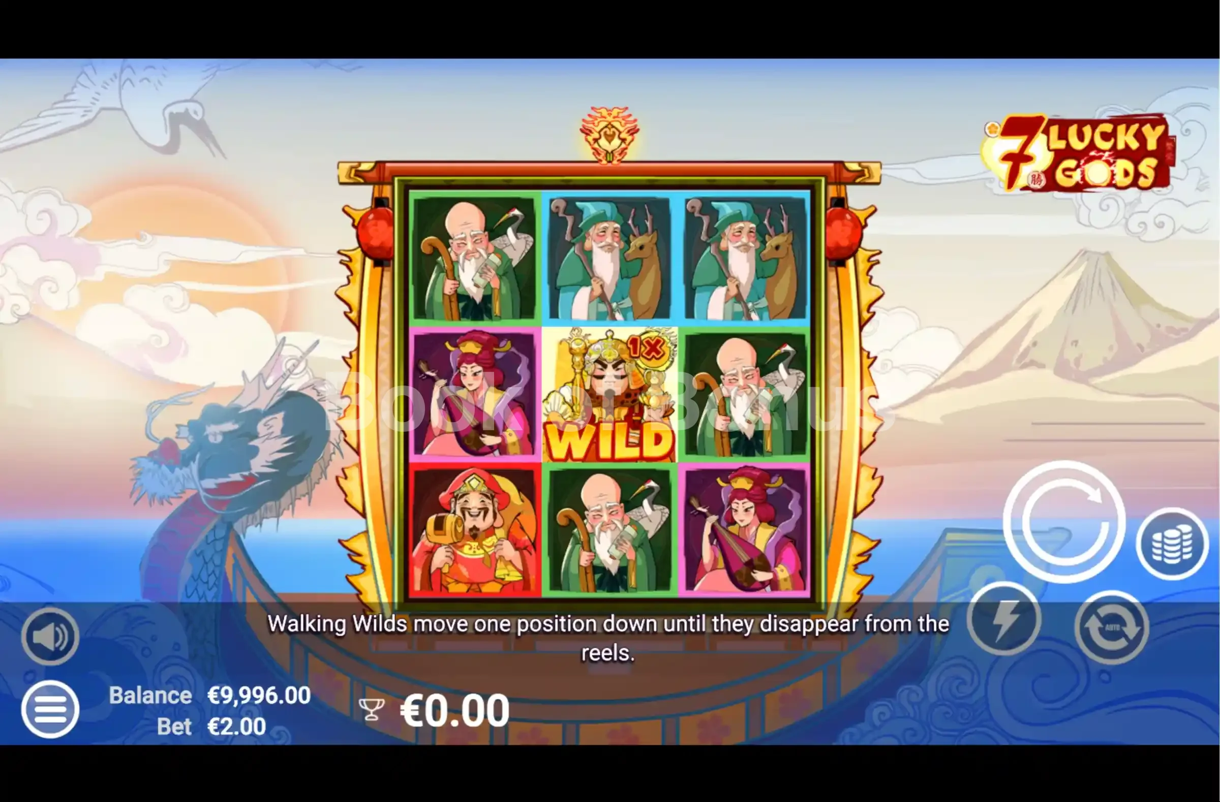 7 Lucky Gods par Avatar UX - base game 2