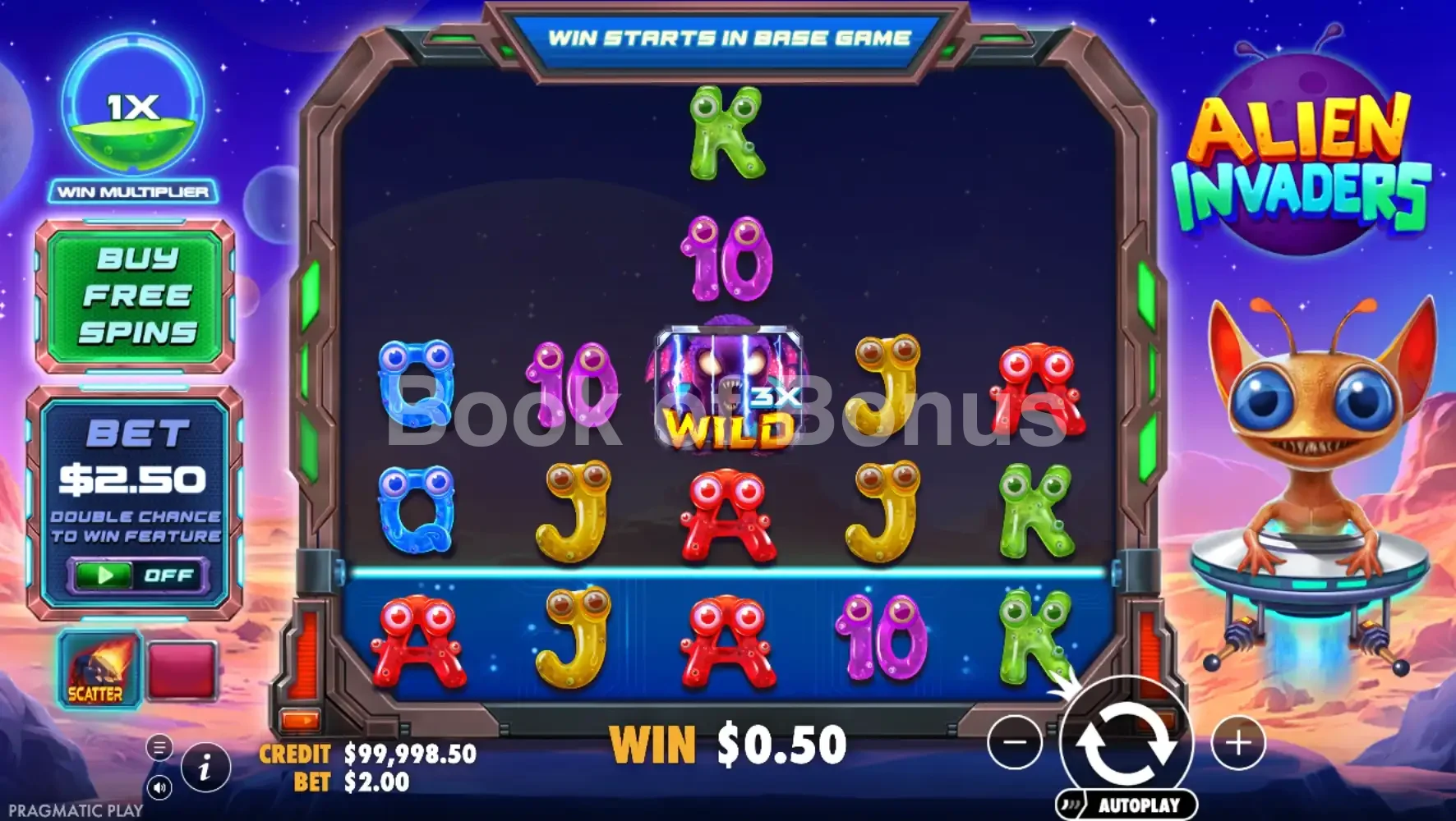 Jeu de base Alien Invaders